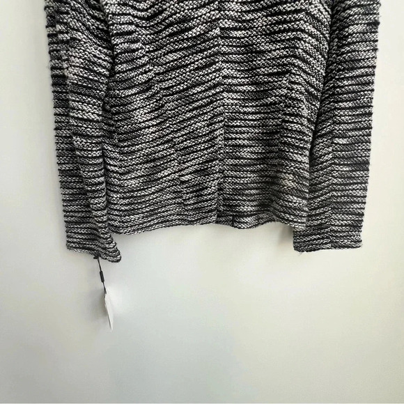 Calvin Klein Womens Black/White Tweed Knit Blazer Button NWT Textured Boucle 14 - Picture 13 of 16